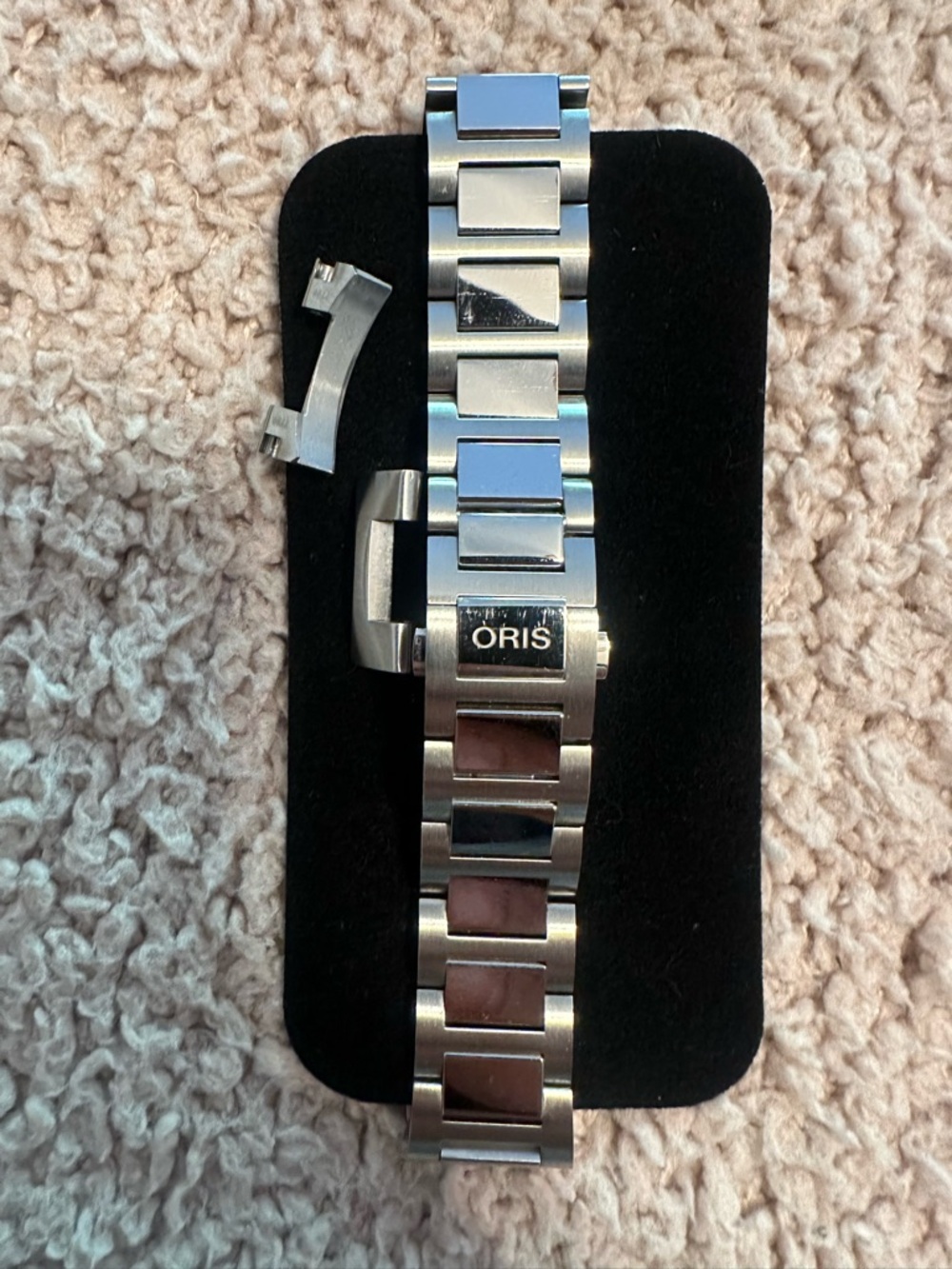 07 8 20 06 Oris Steel Metal Bracelet